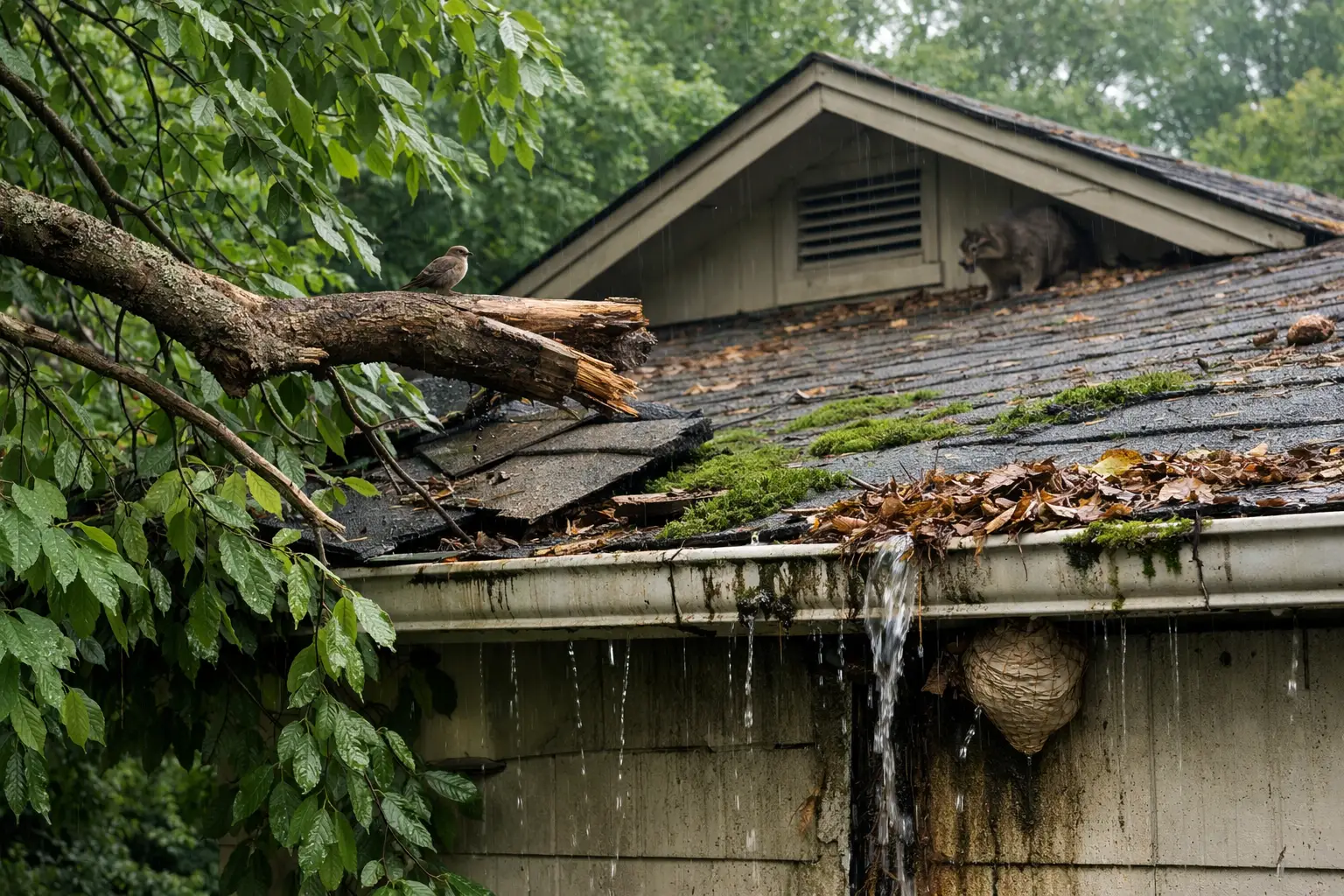 Why Overgrown Trees Are Bad for Your Roof and Gutters